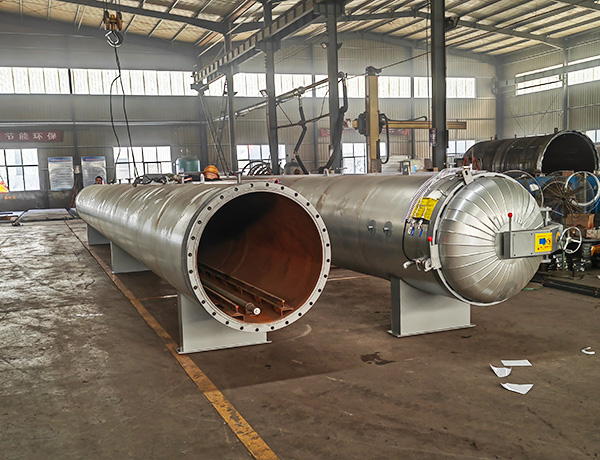 双开门低压胶管硫化罐